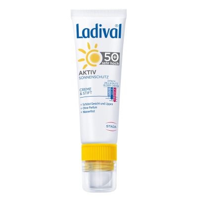 LADIVAL Aktiv Sonnenschutz Gesicht&Lippen LSF 50+