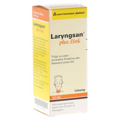 LARYNGSAN Plus Zink Lösung