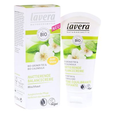 LAVERA mattierende Balancecreme grüner Tee