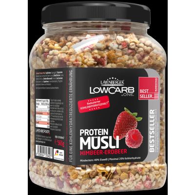 LAYENBERGER LowCarb.one Müsli Himbeer-Erdbeer