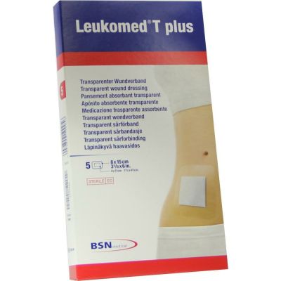 LEUKOMED transp.plus sterile Pflaster 8x15 cm