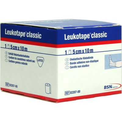 LEUKOTAPE Classic 5 cmx10 m weiss