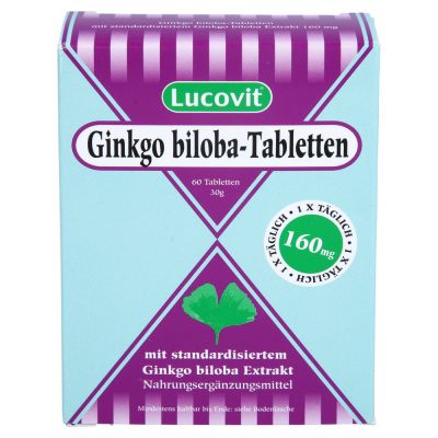 Lucovit Ginkgo Biloba 160 Mg T