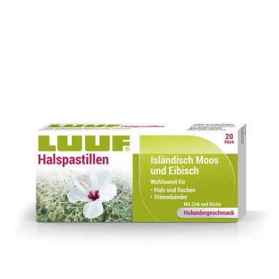 Luuf Halspastillen Isländisch Moos