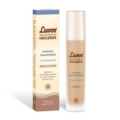 LUVOS Naturkosmetik getöntes Gesichtsfluid bronze