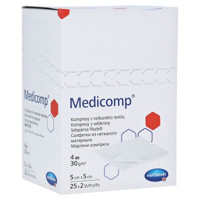 MEDICOMP Kompressen 5x5 cm steril