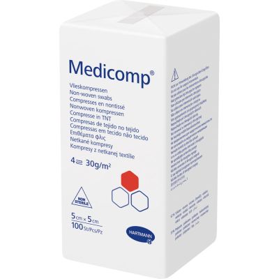 MEDICOMP Kompressen 5x5 cm unsteril