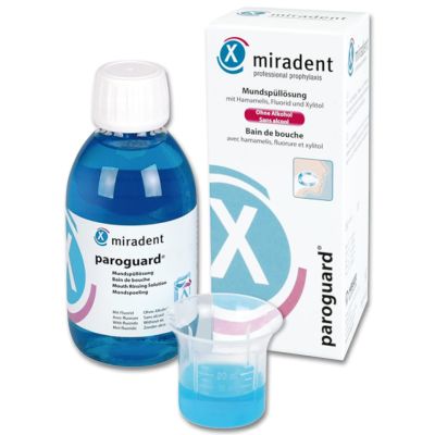 MIRADENT Mundspüllösung paroguard chx 0,20%