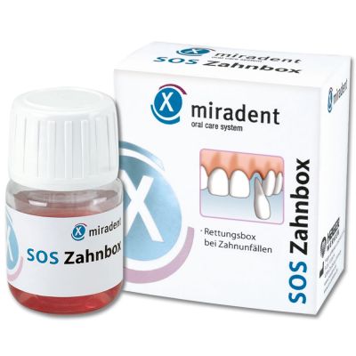 MIRADENT Zahnrettungsbox SOS Zahnbox