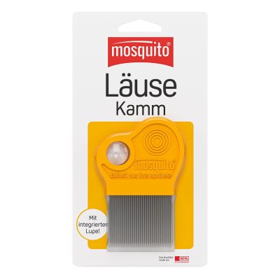 MOSQUITO Nissenkamm Metall mit Lupe