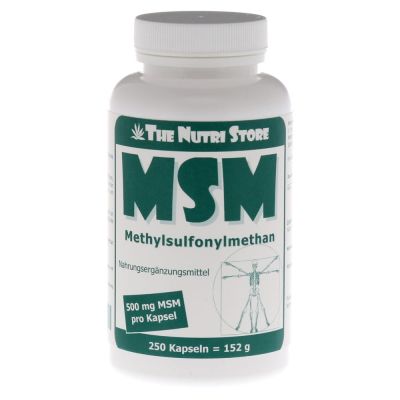 MSM 500 mg Methylsulfonylmethan Kapseln