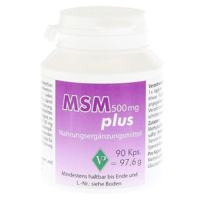 MSM 500 mg plus Kapseln