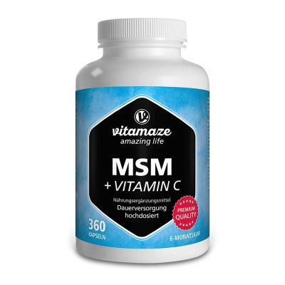 MSM HOCHDOSIERT+Vitamin C Kapseln