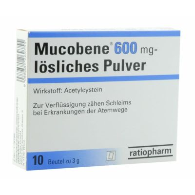 Mucobene 600mg-lÖsliches Pulve