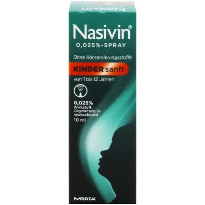 Nasivin Spray 0,025% Kinder Sanft