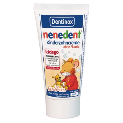 NENEDENT Kinderzahncreme o.Fluorid Standtube