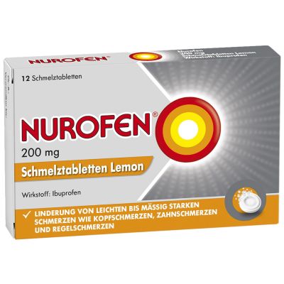 Nurofen 200 mg Lemon Schmelztabletten