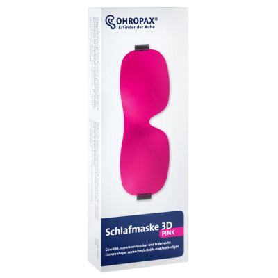 OHROPAX Schlafmaske 3D pink