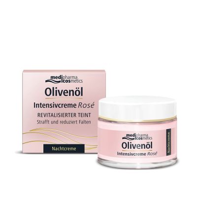 OLIVENÖL Intensivcreme Rose Nachtcreme