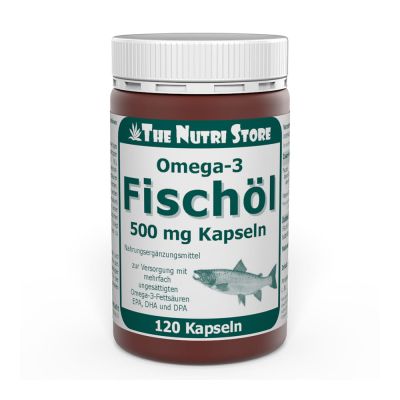 OMEGA-3 Fischöl Kapseln 500 mg