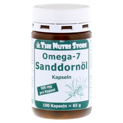 OMEGA 7 Sanddornöl 500 mg Bio Kapseln