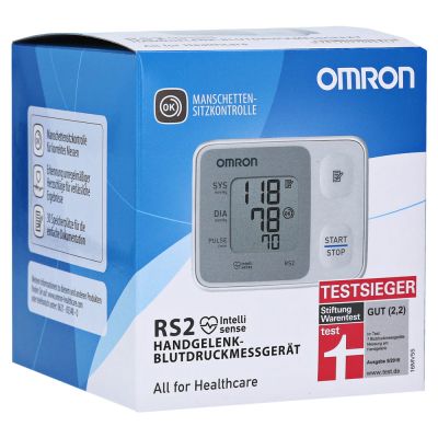 OMRON RS2 Handgelenk Blutdruckmessgerät vollautom.