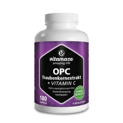 OPC TRAUBENKERNEXTRAKT hochdosiert+Vitamin C Kaps.