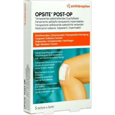 OPSITE Post-OP 5x6,5 cm Verband