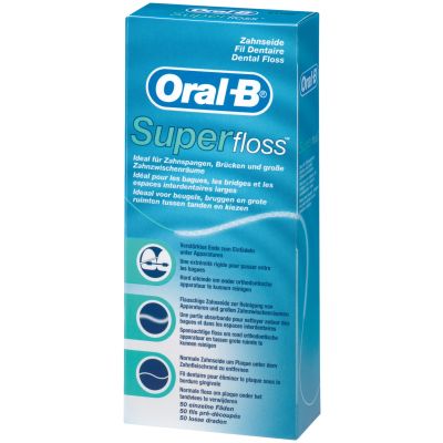 ORAL B Zahnseide Superfloss