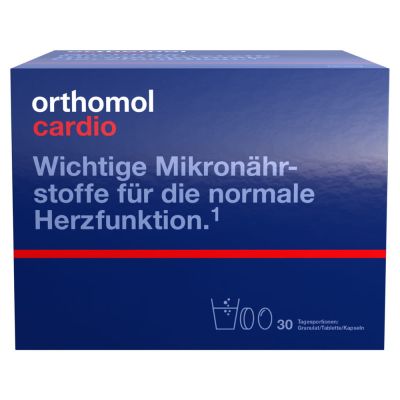 ORTHOMOL Cardio Granulat+Kapseln 30 Kombipackung