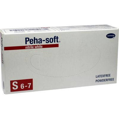 PEHA-SOFT nitrile white Unt.Hands.unsteril pf S