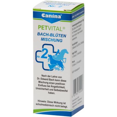 PETVITAL Bachblüten Nr.2 Globuli vet.