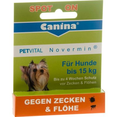 PETVITAL Novermin flüssig f.Hunde bis 15 kg