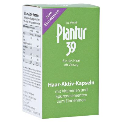 PLANTUR 39 Haar Aktiv Kapseln