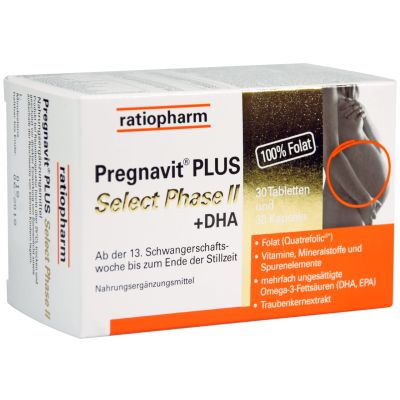 Pregnavit PLUS Select Phase ll + DHA