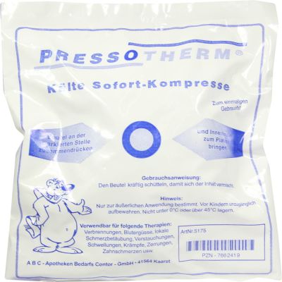 PRESSOTHERM Kälte Sofort Kompressen