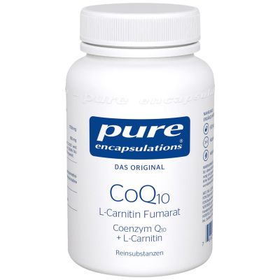 PURE ENCAPSULATIONS CoQ10 L Carnitin Fumar.Kps.