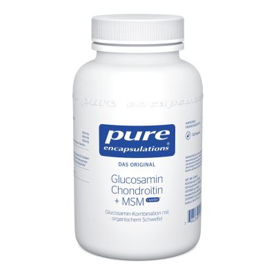 PURE ENCAPSULATIONS Glucosamin+Chondr.+MSM Kapseln