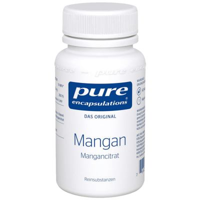 PURE ENCAPSULATIONS Mangan Mangancitrat Kapseln