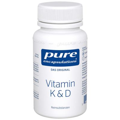 PURE ENCAPSULATIONS Vitamin K & D Kapseln