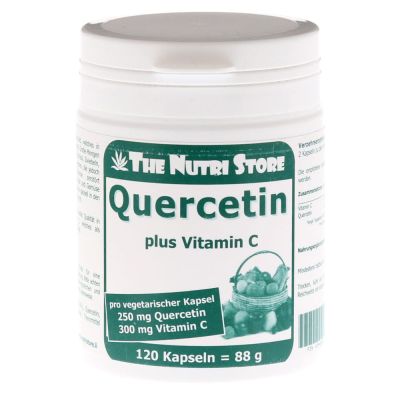 QUERCETIN 250 mg plus Vitamin C 300 mg Kapseln