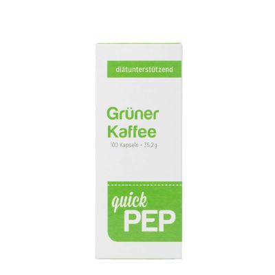 QUICKPEP grüner Kaffee Kapseln