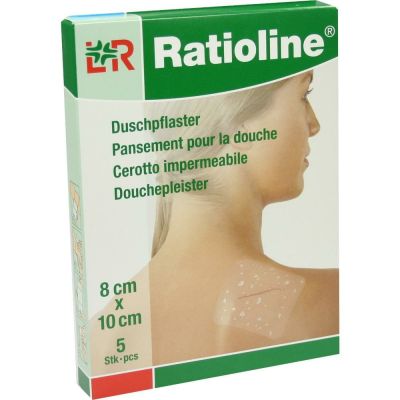 RATIOLINE aqua Duschpflaster 8x10 cm