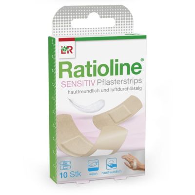 RATIOLINE sensitive Pflasterstrips in 2 Grössen