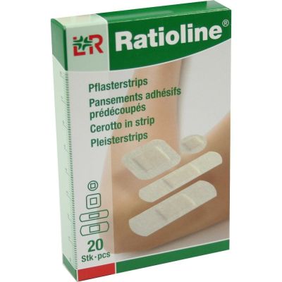 RATIOLINE sensitive Pflasterstrips in 4 Grössen