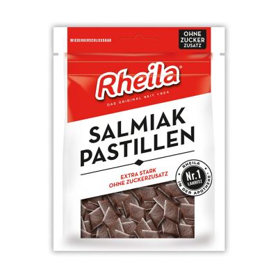 RHEILA Salmiak Pastillen zuckerfrei