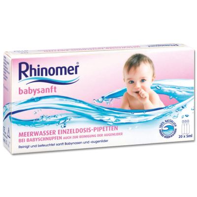 RHINOMER babysanft Meerwasser 5ml Einzeldosispip.