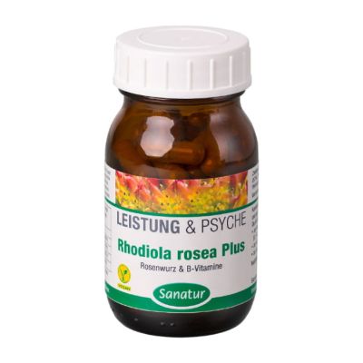 RHODIOLA ROSEA Plus B-Vitamine Kapseln