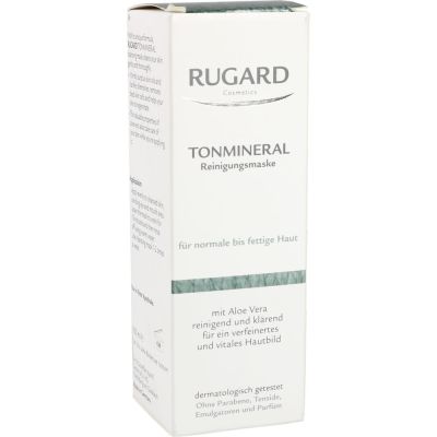 RUGARD Tonmineral Reinig.Maske f.norm.-fet.Haut