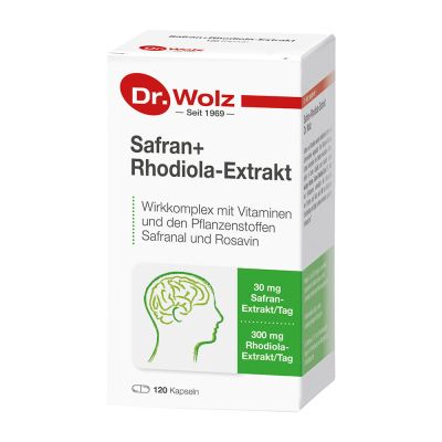 SAFRAN+RHODIOLA-Extrakt Dr.Wolz Kapseln